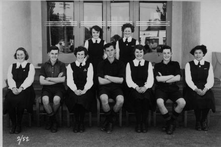 Foxton School, Secondary Class 2 (?), 1952