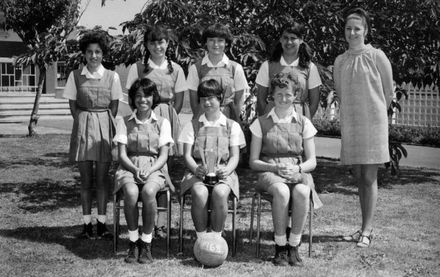 Foxton School Netball Team 1968