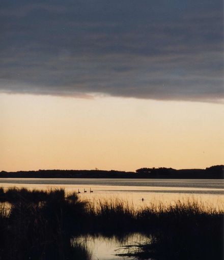 Lake Horowhenua at Sunset