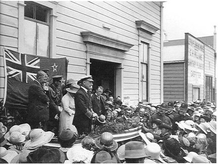 Governor General Jellicoe Visits Levin, Early 1920's