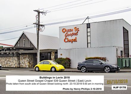 Queen Street Gospel Chapel 539 Queen Street, Levin 2018