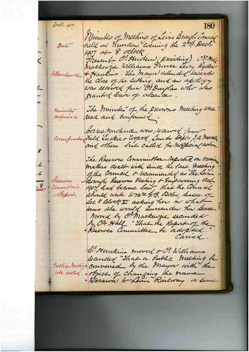 Meeting 51 - 2 December 1907 - Resource cover image