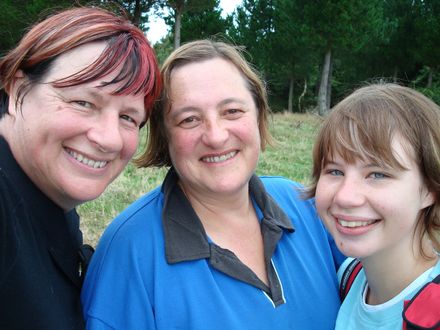 The girls at the top!