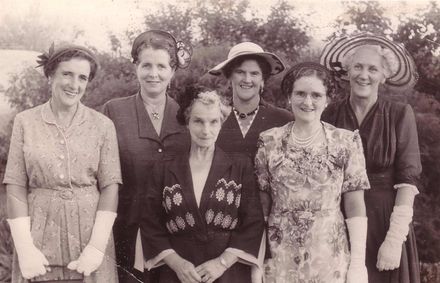 Jeanette Hornblow's wedding, c.1960's (?)