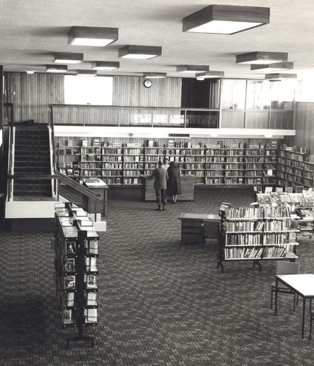 Interior, Levin Public Library, 1965