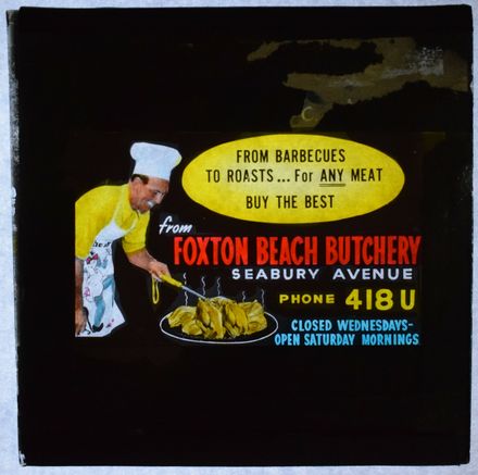 Foxton Beach Butchery- Cinema Advertising Slide