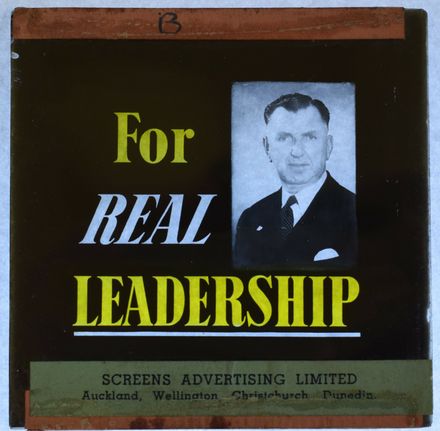 Sidney Holland- Cinema Election Campaign Slide - Resource cover image