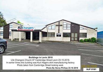Life Changer Church 87 Cambridge Street Levin 2018