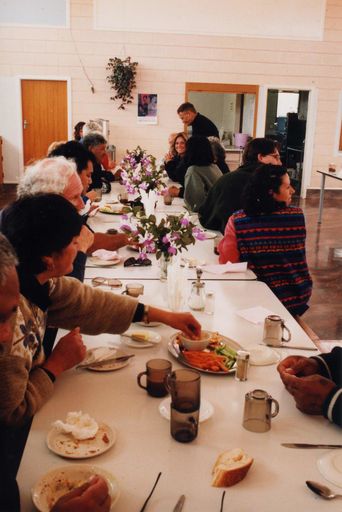 Tourists at Kawiu Marae