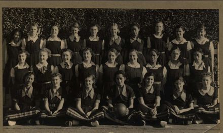 Foxton Secondary Schoolgirls, c.1936