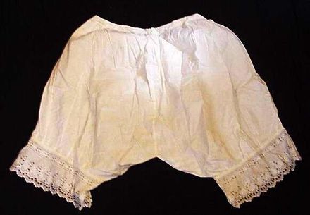 Cotton knickers.