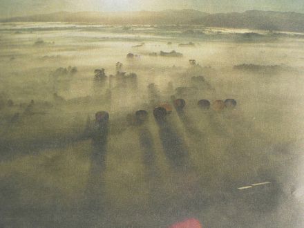 Mist over last morning lift off. - Resource cover image