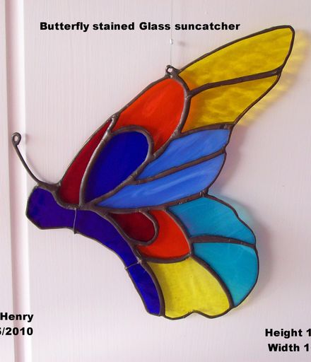 Red Yellow Blue Orange Butterfly
