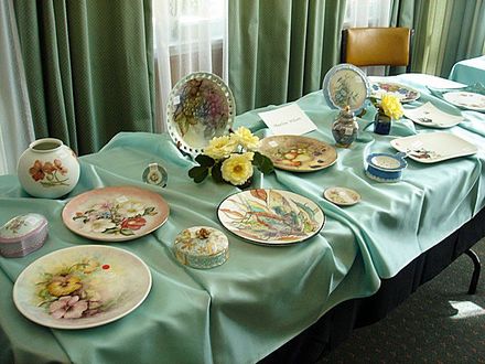 Hand painted Porcelain