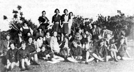 Guides and Brownies from the eras either side of World War II - after