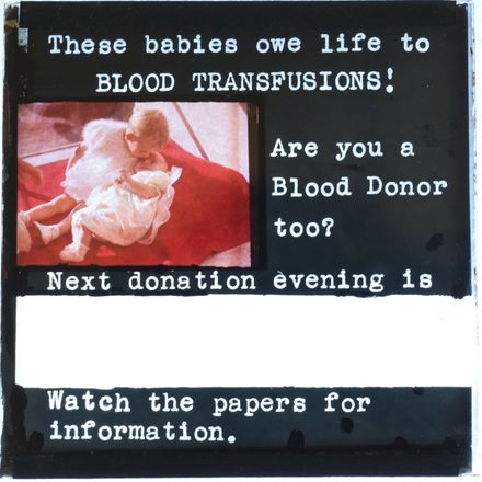 Blood Donor Appeal- Cinema Advertising Slide