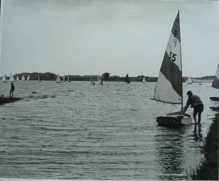 Yachting on Lake Horowhenua