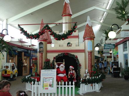 Santa's Castle in the Levin Mall, 2007