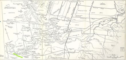 Pa-harakeke Pa - Map VI