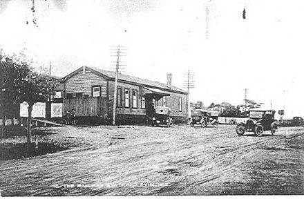 Levin Railway Station, c.1920