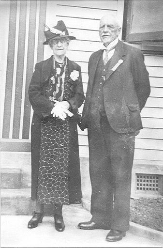 Mr & Mrs Goldsmith, Mayor & Mayoress of Levin