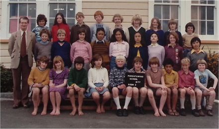 Poroutawhao School Senior Class Photo 1977