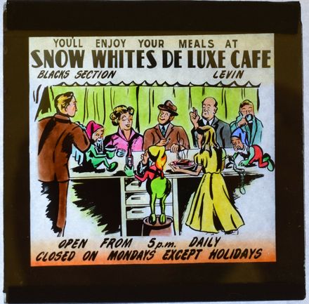 Snows Whites De Luxe Cafe- Cinema Advertising Slide