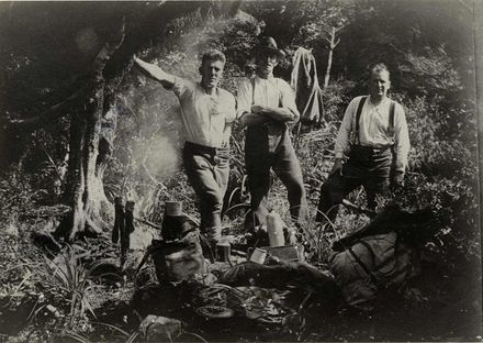 Tramping in the Tararua Range
