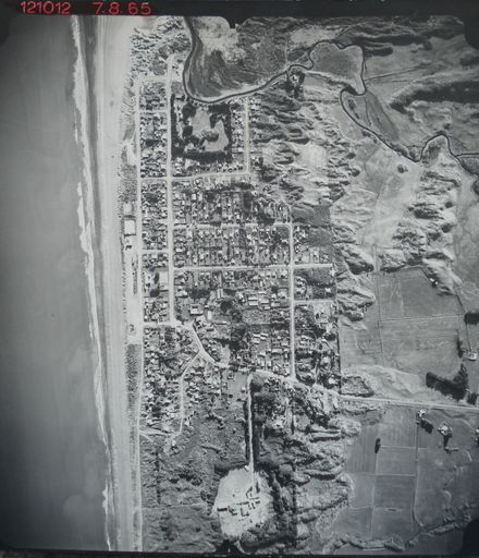 Otaki Beach township, 1965