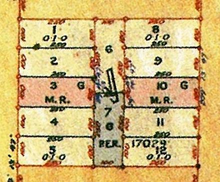 Block V of Town of Levin - 1888