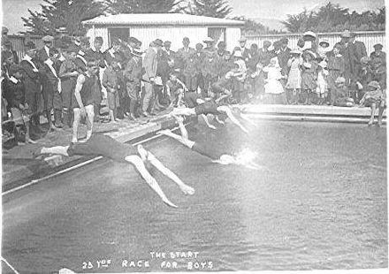 Opening of Coronation Swimming Baths