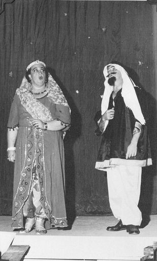 Princess Peanut and the Sheik - of the show  "Princess Peanut", 1958