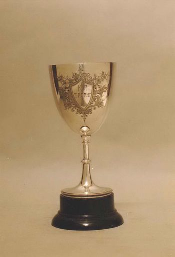 Trophy - Silver Cup (without handles) mounted on black base and inscribed