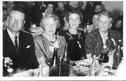 Mrs Lett with unidentified group