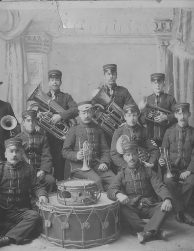 Foxton Brass Band, c.1910