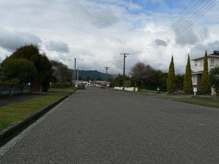 The view from our street.