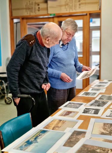 Libraries Horowhenua outreach to the Levin Baptist Adult Day Centre