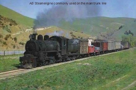 AB Steam Train Engine, used on the main trunk line