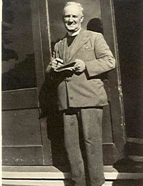 Rev. A.J. "Jimmy" Farnell, Anglican Vicar, Shannon, 1924-29