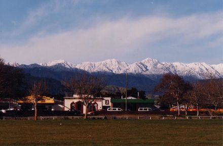 Snow Capped Tararua Range