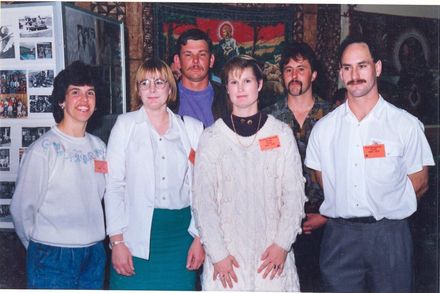 Small group of ex pupils