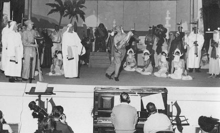 In the palace of the King - of the show "Princess Peanut", 1958