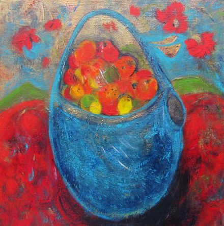 Ornamental Fruits by Sara Vickers Acrylic $60 - Resource cover image