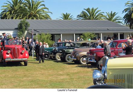 Lauries funeral