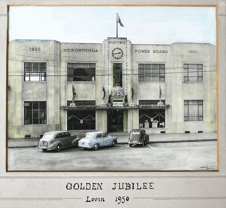 Horowhenua Electric Power Board Building Golden Jubilee 1956 jpg