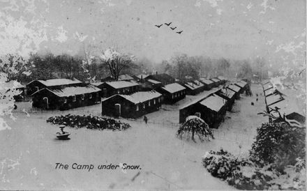 Camp Under Snow