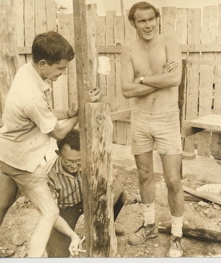 Levin Jaycees build fort, Horowhenua Lake Domain - Resource cover image