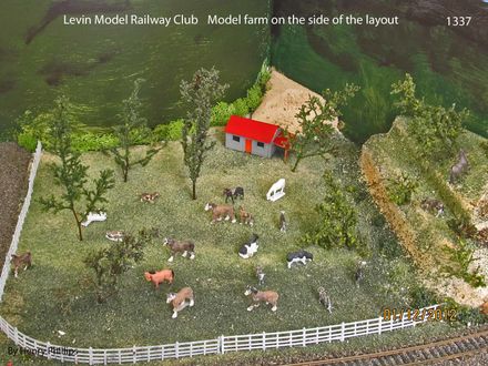 IMG_1337 Levin Model Railway Club  Model farm on the side of the layout - Resource cover image