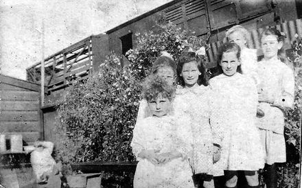 The six Brown girls, mid 1920's