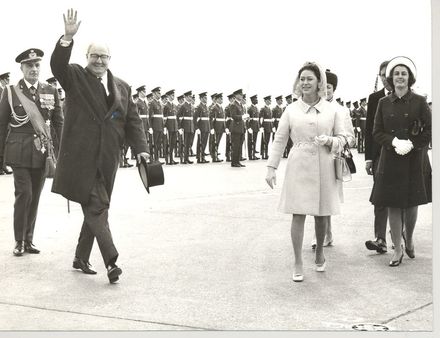 Princess Margaret & President Saragat (Italy), England, 1969